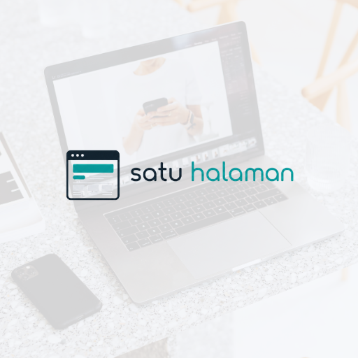 Preview landing page dan workflow website bisnis